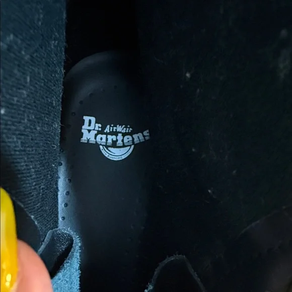 Dr. Martens Black Boots with Pink Floral Embroidery - Picture 3 of 8